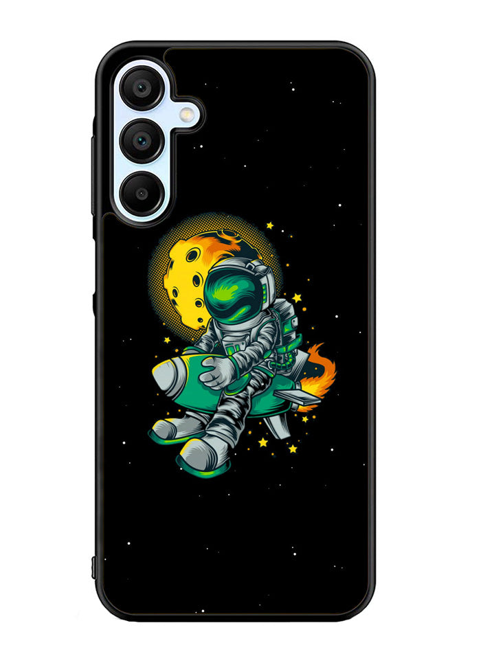Astraunaut Black Samsung Galaxy A15 5G Case OV10638