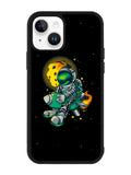 Astraunaut Black iPhone 15 Case OV10638