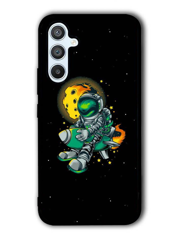 Astraunaut Black Samsung Galaxy A54 5G Case OV10638