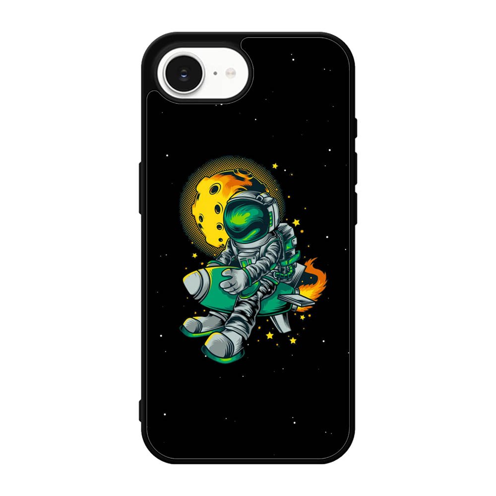 Astraunaut Black iPhone 17e Case QC10638