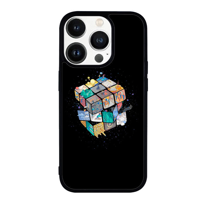 Rubiks Cube FLX0445 iPhone 14 Pro Max | iPhone 14 Pro | iPhone 14 Plus | iPhone 14 Case