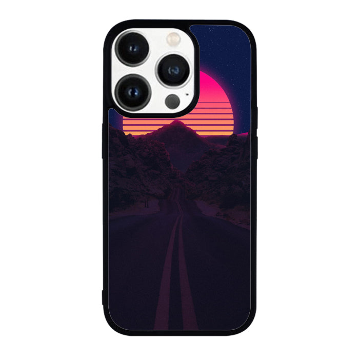 Retro Sunset FLX0459 iPhone 14 Pro Max | iPhone 14 Pro | iPhone 14 Plus | iPhone 14 Case