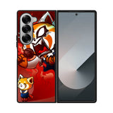 aggretsuko cartoon Samsung Galaxy Z Fold 7 5G Case QC10895