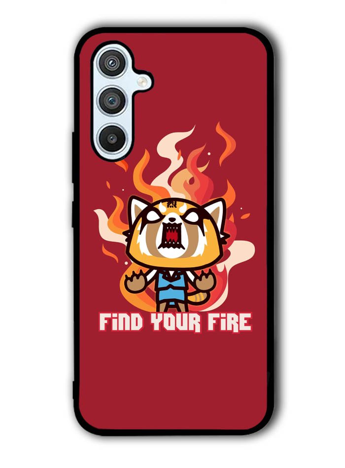 aggretsuko cartoon Samsung Galaxy A54 5G Case OV10896