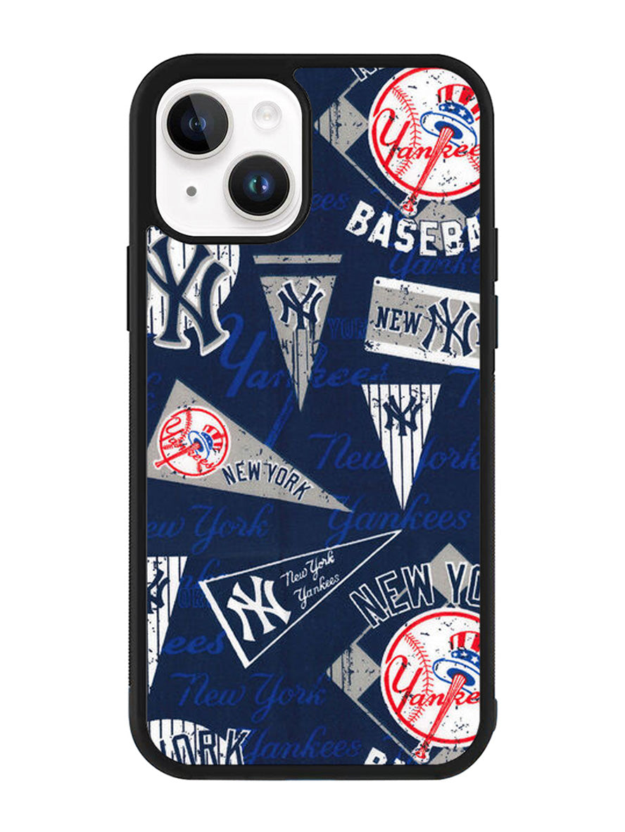 New York Yankees Vintage iPhone 15 Case OV10514