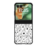 Ghost Pattern Motorola Moto RAZR 2025 Case OV10580