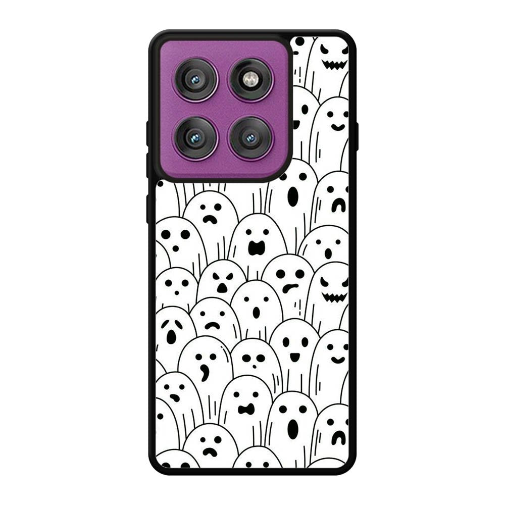 Ghost Pattern Motorola Moto Edge 60 Pro Case QC10580