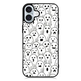 Ghost Pattern iPhone 16 Case QC10580