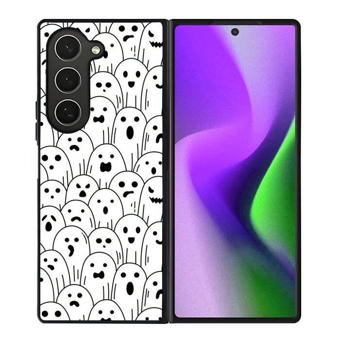 Ghost Pattern Samsung Galaxy Z Fold 6 5G 2024 Case OV10580