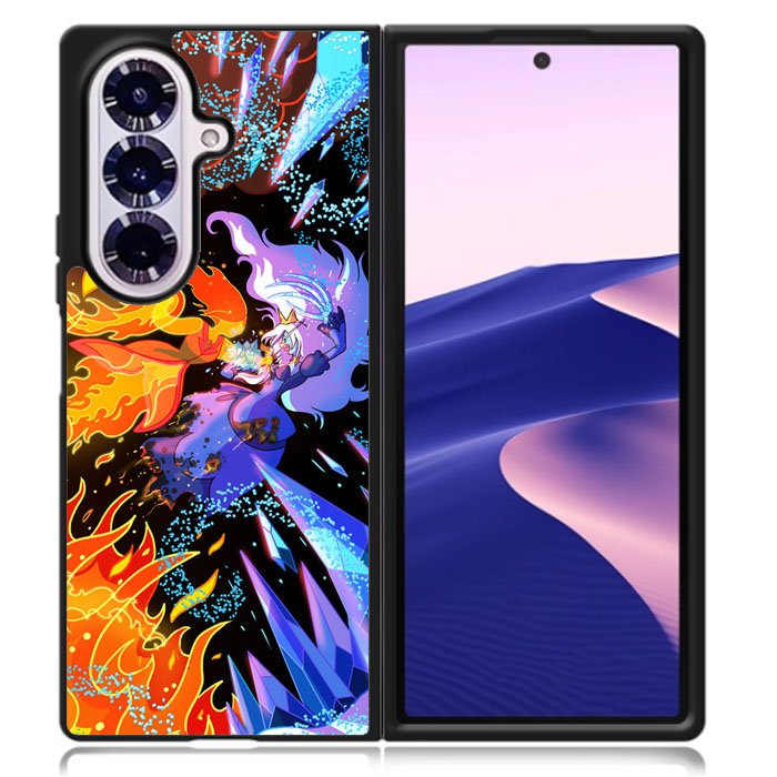 Adventure Time Ice King VS Flame Princess Samsung Galaxy Z Fold 7 Case OV10629