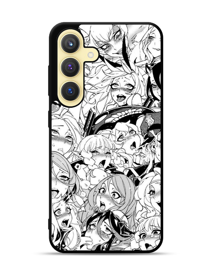 Ahegao Faces Samsung Galaxy S24 Plus 5G , Samsung Galaxy S24+ 5G Case