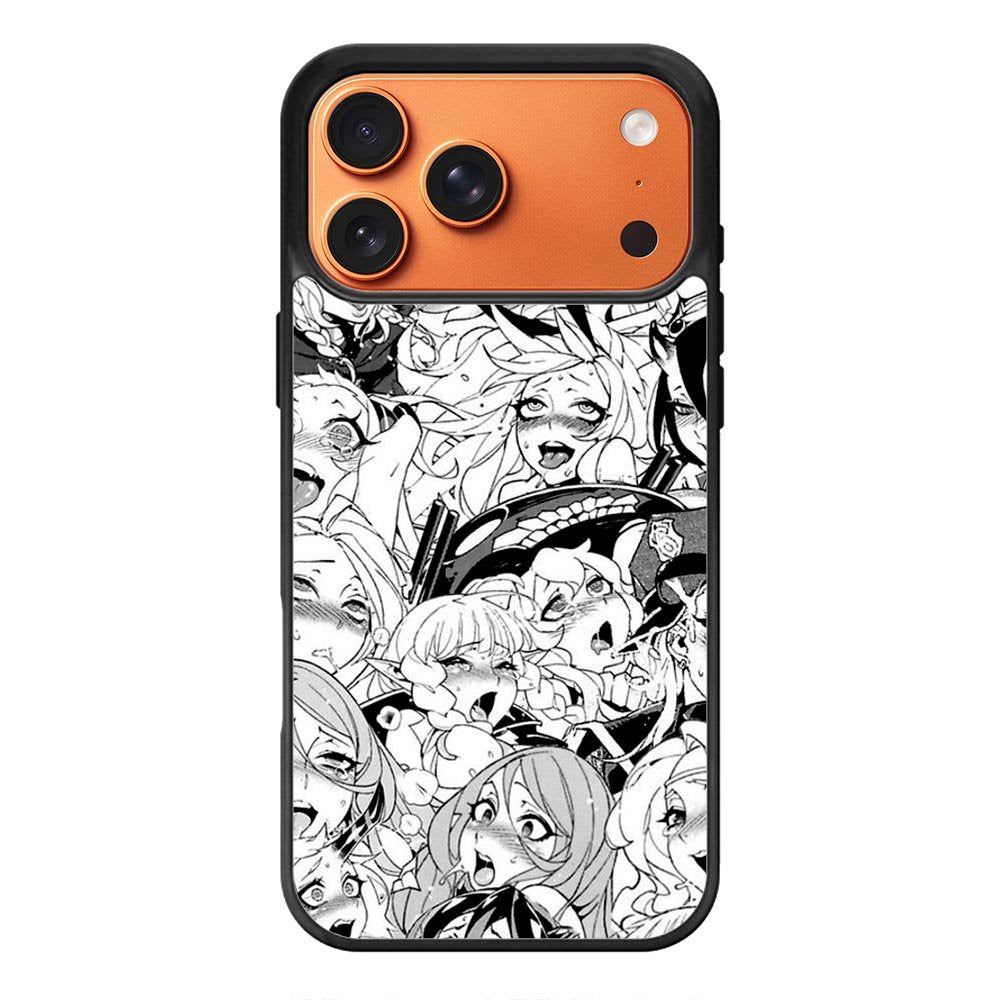 Ahegao Faces iPhone 17 Pro Case