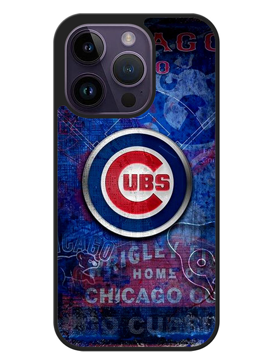 Chicago Cubs Logo 4th iPhone 14 Pro Case