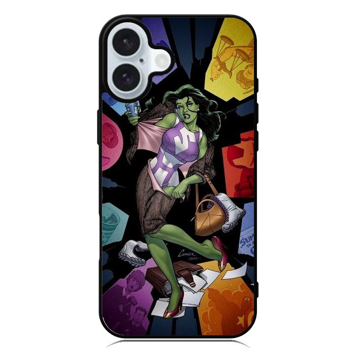 she hulk iPhone 16 Case QC10323