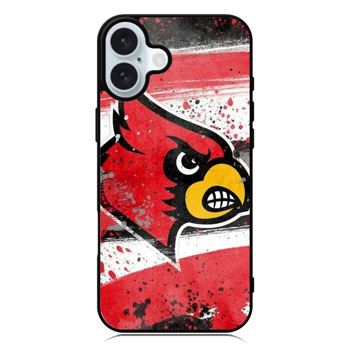 louisville cardinals team iPhone 16 Case QC10259