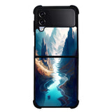 Constellation Mountain FLZ0436 Samsung Galaxy Z Flip 5 , Z Flip 4 , Z Flip 3 , Z Fold 5 , Z Fold 4 , Z Fold 3 5G Case
