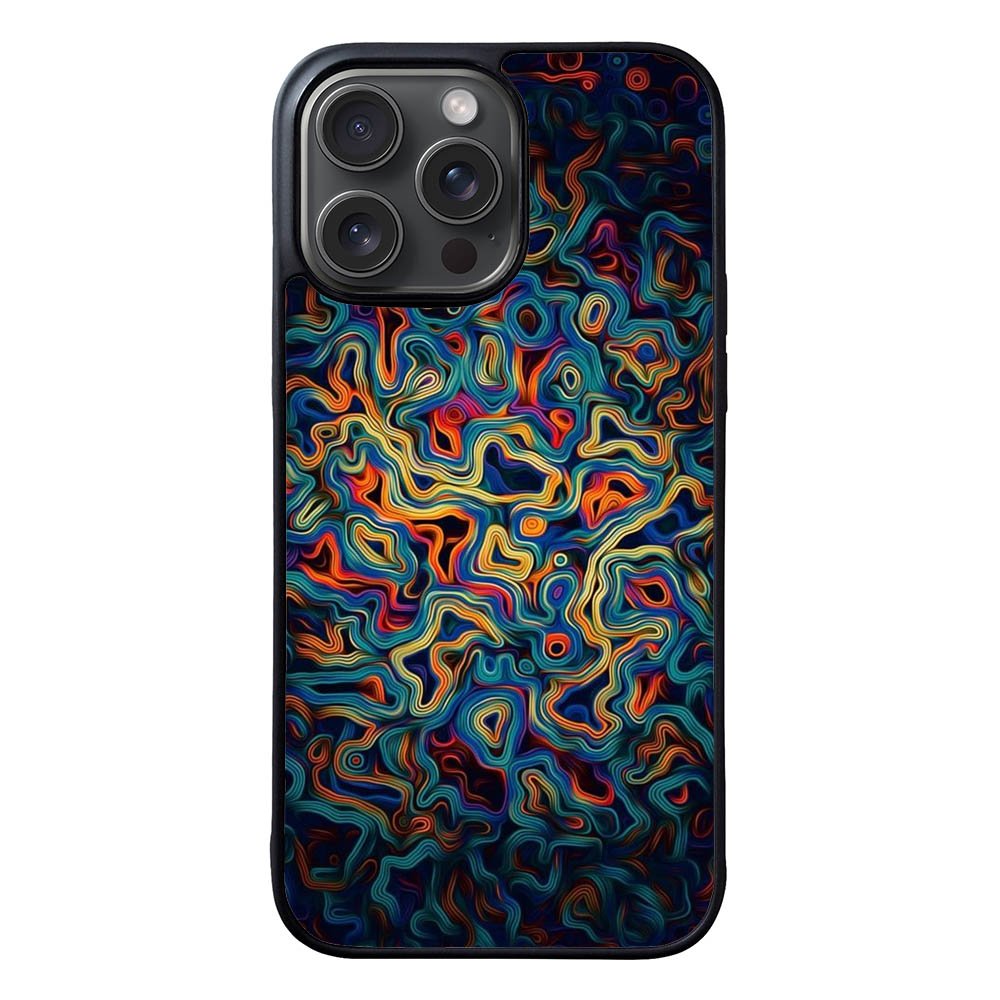 abstract FLZ0463 iPhone 15 Pro Max Case