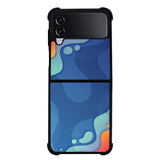 color gradient FLZ0495 Samsung Galaxy Z Flip 5 , Z Flip 4 , Z Flip 3 , Z Fold 5 , Z Fold 4 , Z Fold 3 5G Case