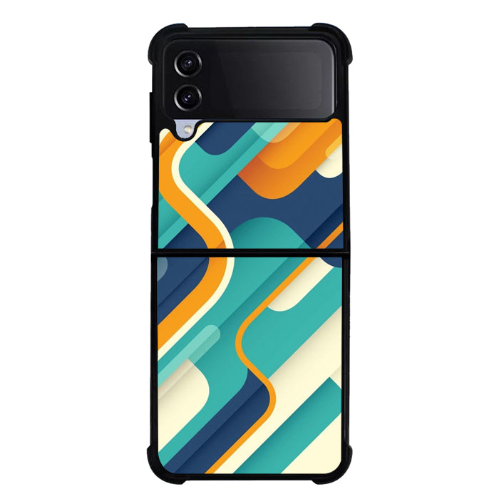 color gradient FLZ0496 Samsung Galaxy Z Flip 5 , Z Flip 4 , Z Flip 3 , Z Fold 5 , Z Fold 4 , Z Fold 3 5G Case