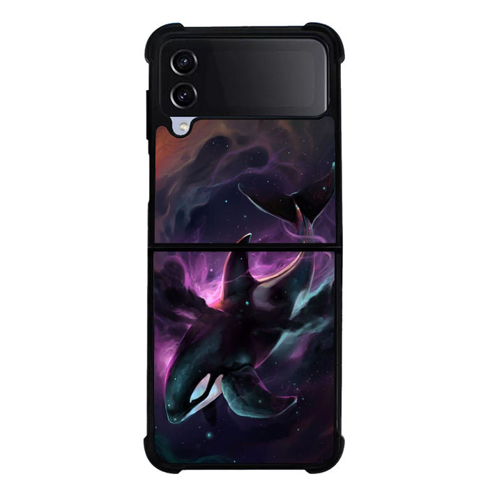 Cosmic Waves FLZ0499 Samsung Galaxy Z Flip 5 , Z Flip 4 , Z Flip 3 , Z Fold 5 , Z Fold 4 , Z Fold 3 5G Case