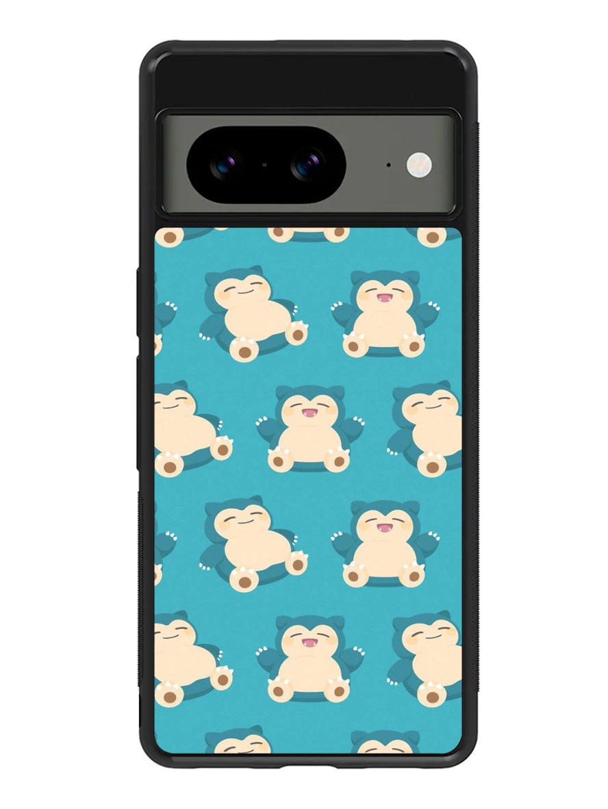 snorlax pattern Google Pixel 8A Case QC7865