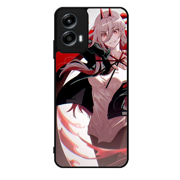 Chainsaw Man power Motorola Moto G Play 2024 Case OV9101