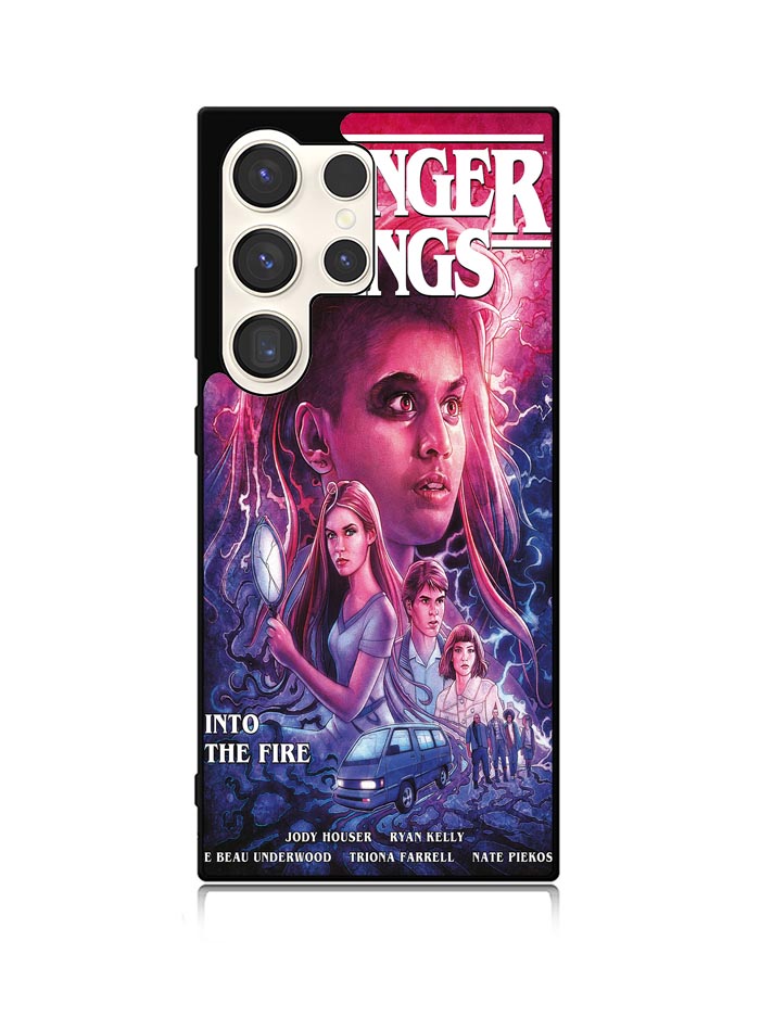 The Stranger Things Samsung Galaxy S23 Ultra 5G Case QC10728