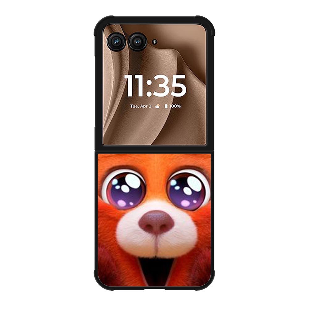 Turning Red Cute Face Motorola Moto RAZR Plus 2025 Case OV10742