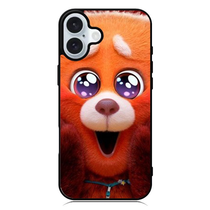 Turning Red Cute Face iPhone 16 Case QC10742