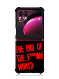 The End Of Fxxxing World Logo Motorola Moto Razr Plus 2023 , Moto Razr+ 2023 Case OV10712