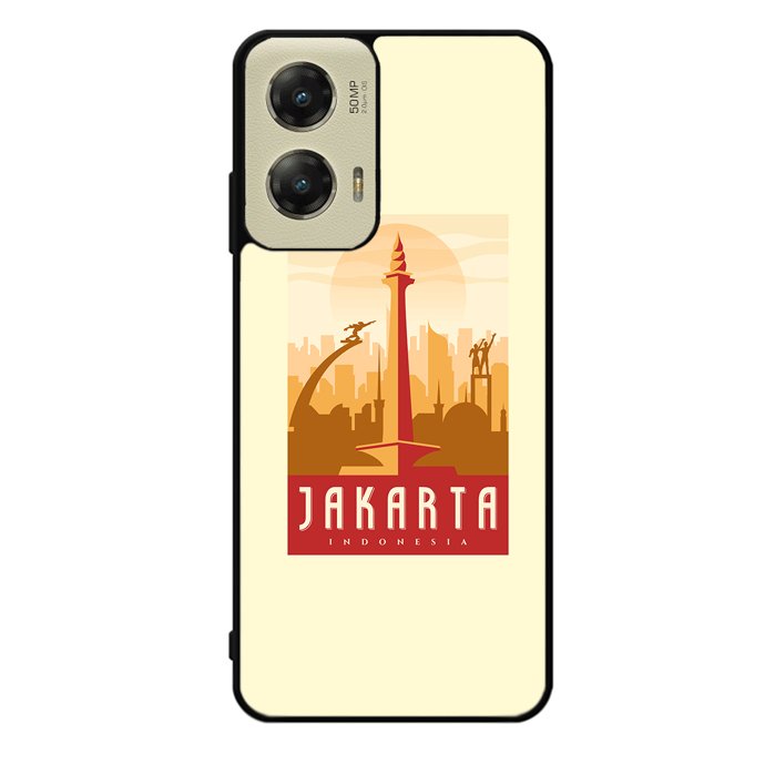 Monas Jakarta Indonesia FZ0137 Motorola Moto G Stylus 5G 2024 Case