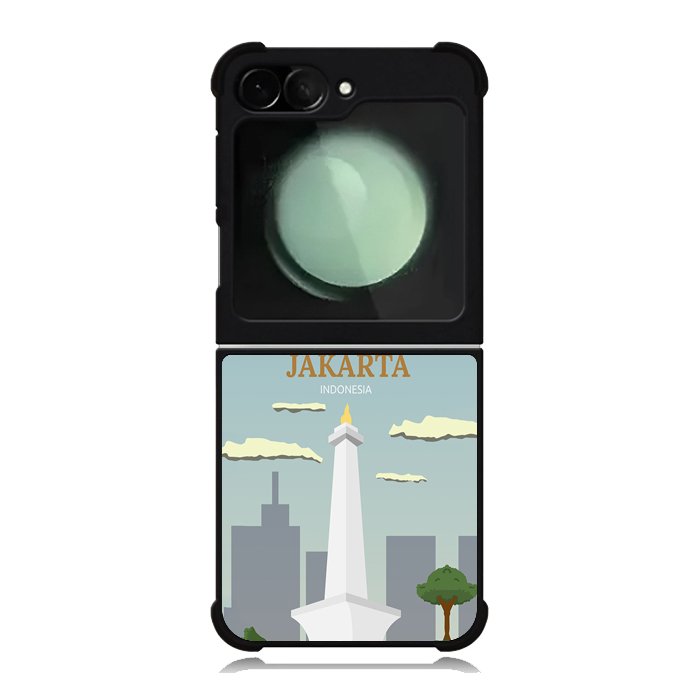 Monumen Nasional Jakarta FZ0167 Samsung Galaxy Z Flip 6 2024 5G Case