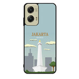 Monumen Nasional Jakarta FZ0167 Motorola Moto G Stylus 5G 2024 Case