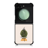 Nature Leaf FZ0232 Samsung Galaxy Z Flip 6 2024 5G Case