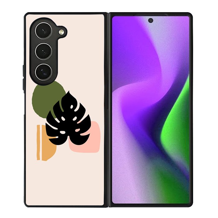Leaf Modern Art FZ0235 Samsung Galaxy Z Fold 6 2024 5G Case