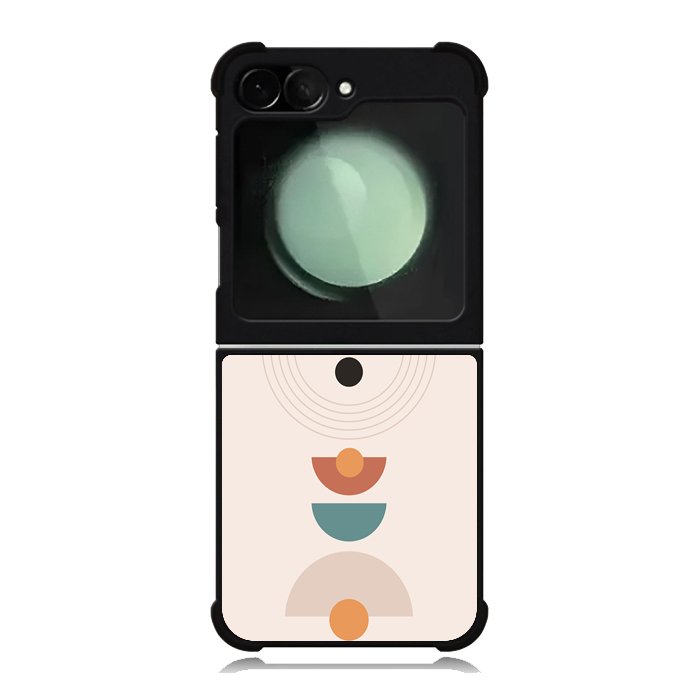 Half of Circle Art FZ0270 Samsung Galaxy Z Flip 6 2024 5G Case