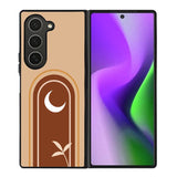 Leaf and Moon FZ0278 Samsung Galaxy Z Fold 6 2024 5G Case