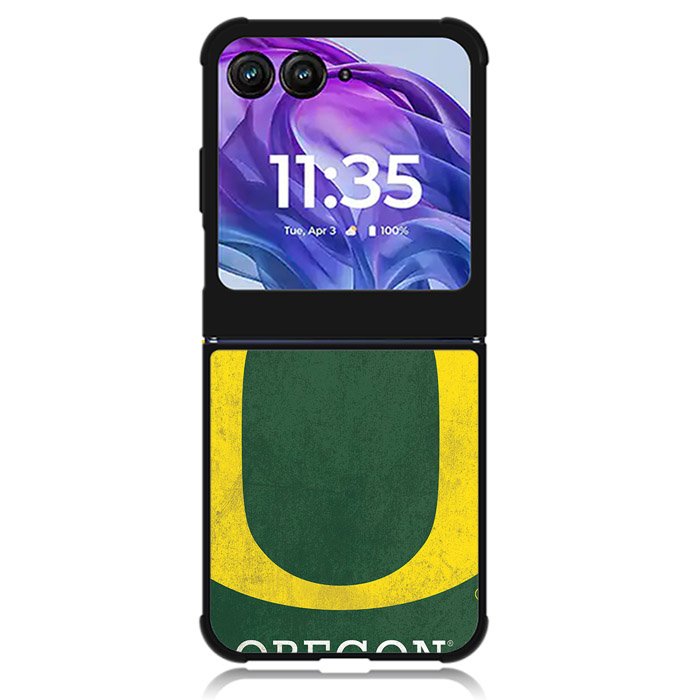 Oregon Ducks Logo 3rd Motorola Moto Razr Plus 2024 , Moto Razr+ 2024 Case