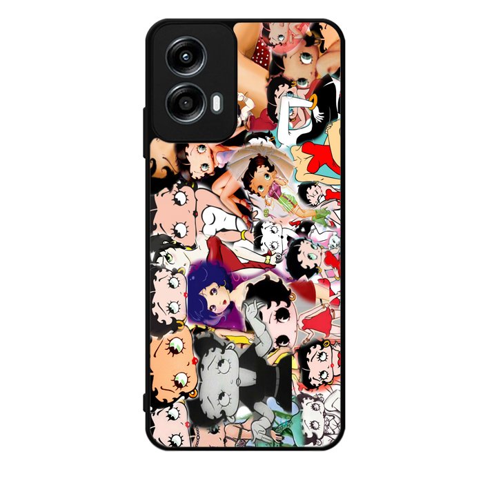 betty boop collage Motorola Moto G Play 2024 Case OV4144