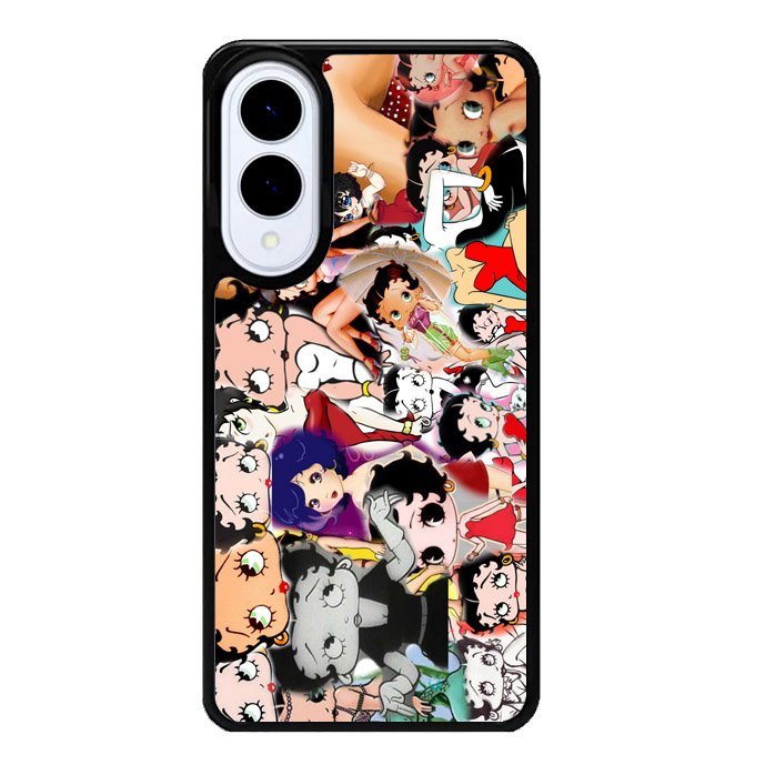 betty boop collage Samsung Galaxy S25 Edge 5G Case OV4144