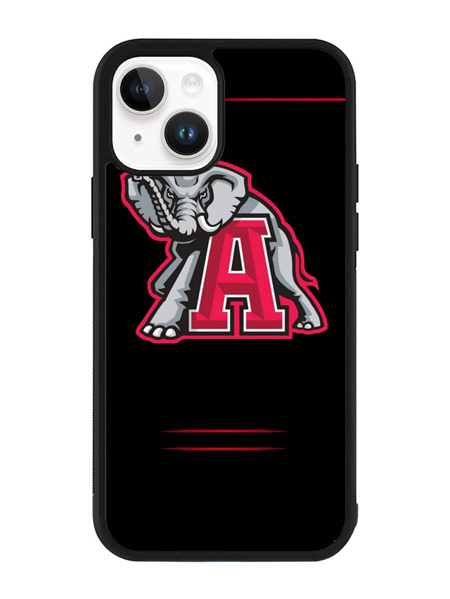 alabama crimson iPhone 14 Case QC3771