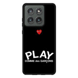 comme des garcons play XMotorola Moto Edge 2025 Case QC0729