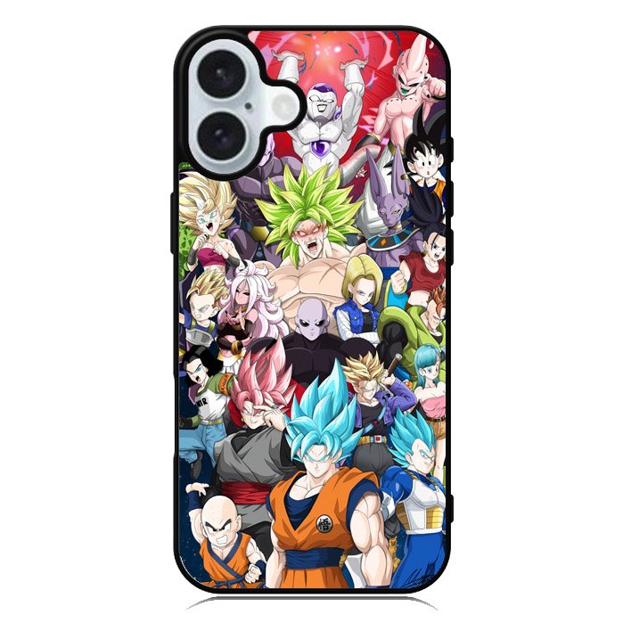 Dragon Ball Collage iPhone 16 Plus Case QC4764