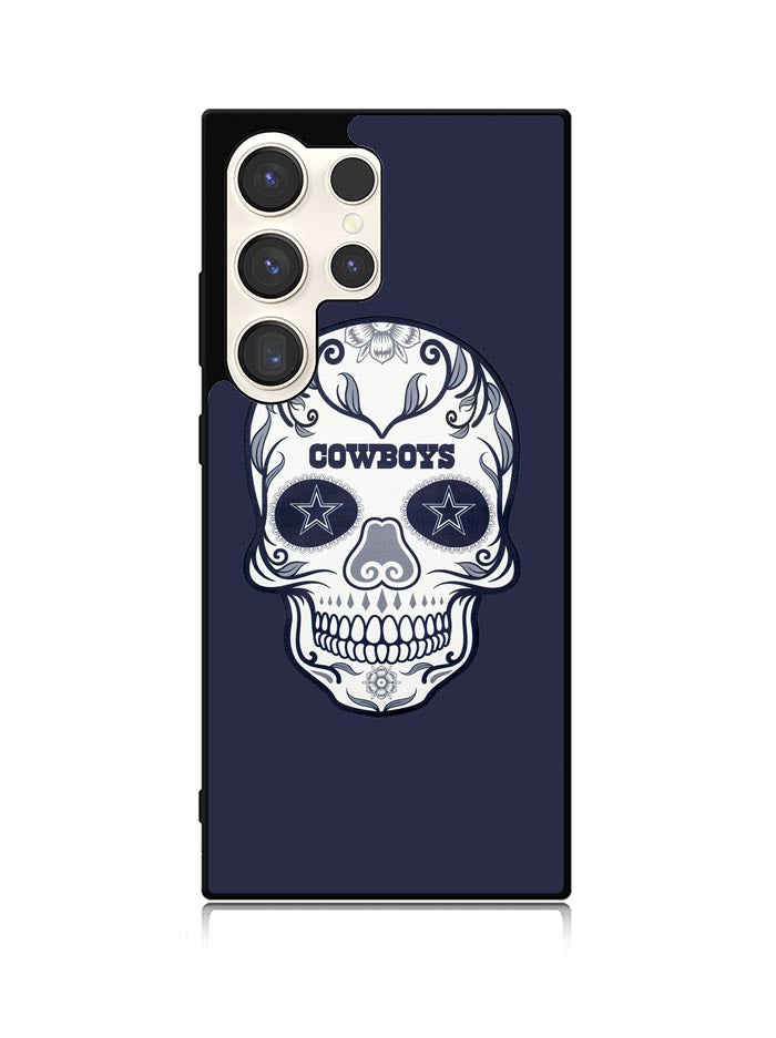 Dallas Cowboys Skull Samsung Galaxy S25 Ultra 5G Case QC4594