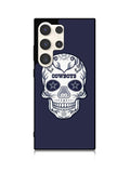 Dallas Cowboys Skull Samsung Galaxy S25 Ultra 5G Case QC4594