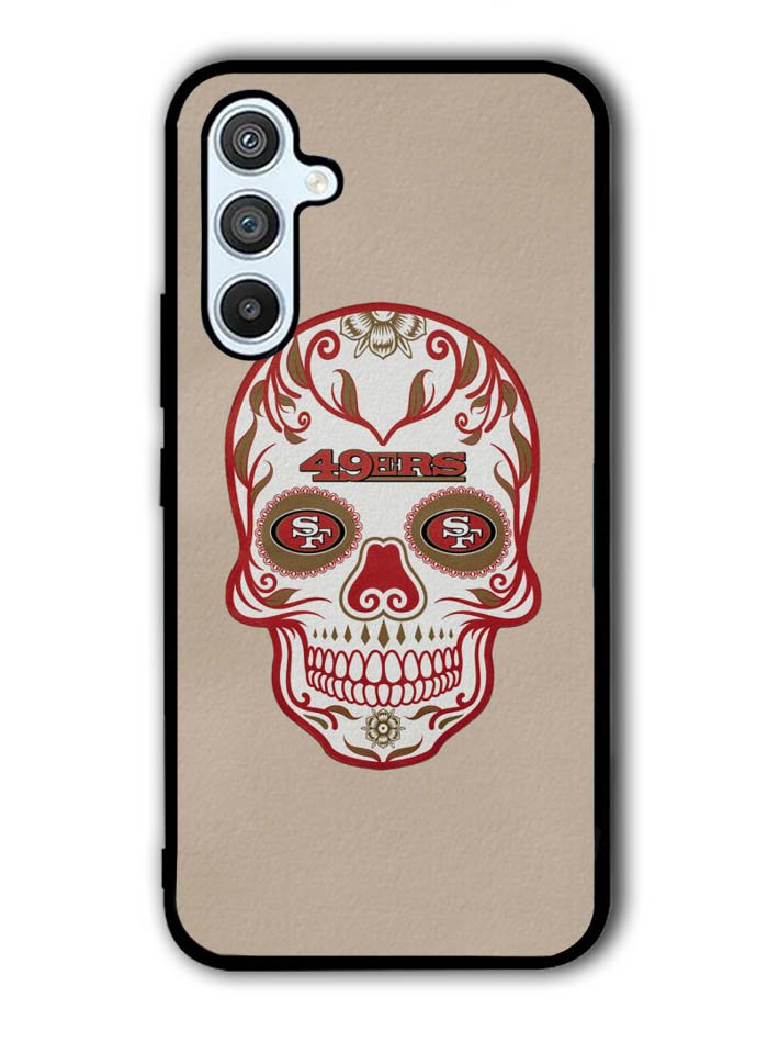 San Francisco 49ers Skull Samsung Galaxy A54 5G Case OV2629
