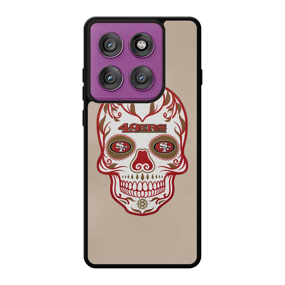 San Francisco 49ers Skull Motorola Moto Edge 60 Pro Case OV2629