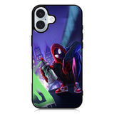 Spiderman Miles Morales iPhone 16 Plus Case