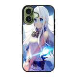 Blue Eyes Anime Girl XiPhone 17 Case QC0734