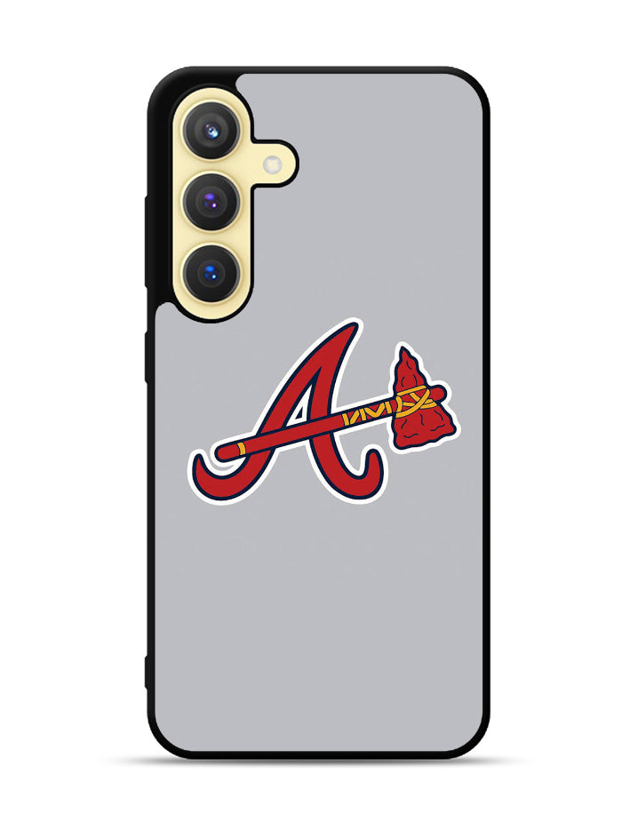 Atlanta Braves Logo 2nd Samsung Galaxy S24 Plus 5G , Samsung Galaxy S24+ 5G Case